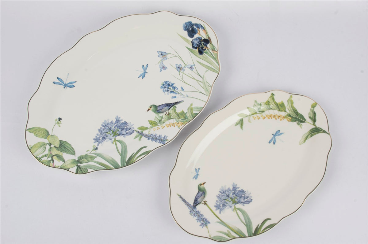 Mikasa Moor Libellule 2li Servis Oval 25x17 31x21cm