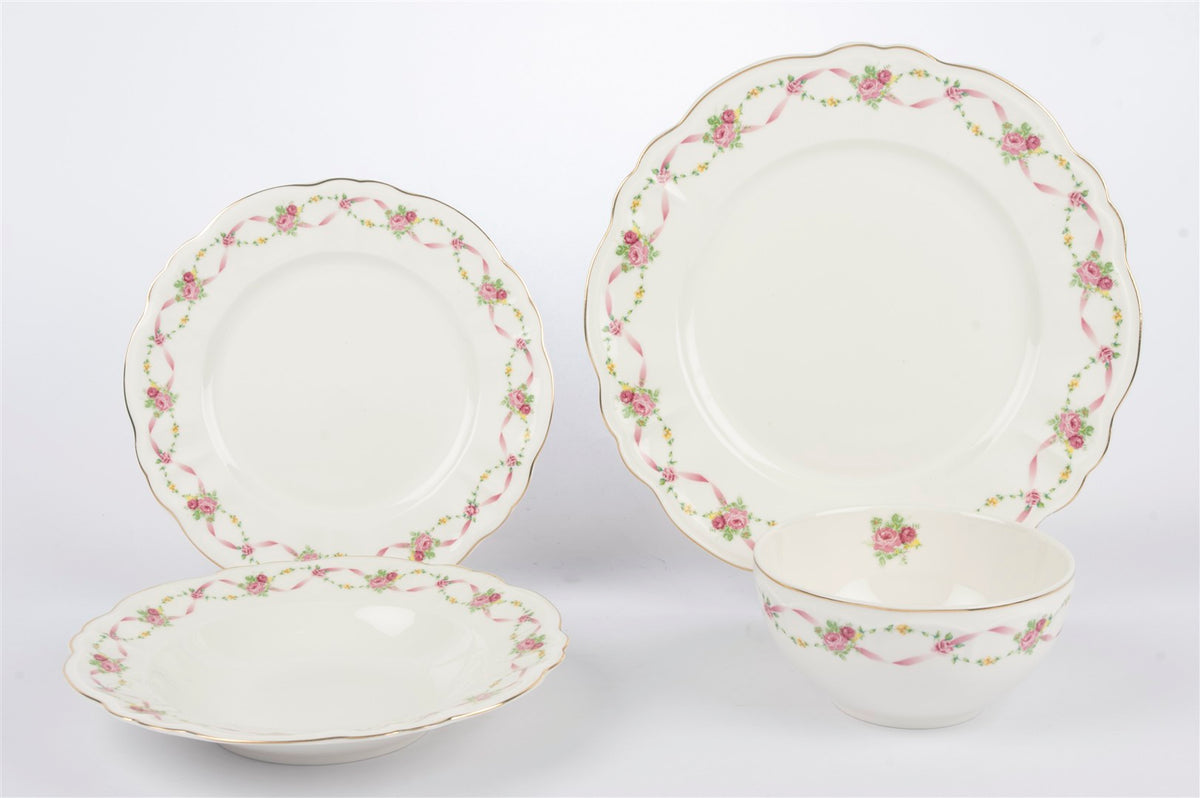 Mikasa Moor Ruban Rose 24Parça Yemek Takımı
