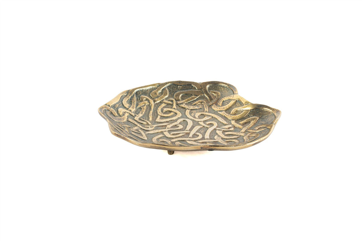 Mikasa Moor Antik Gold Düğümlü Dekoratif Tabak 19x24x5cm