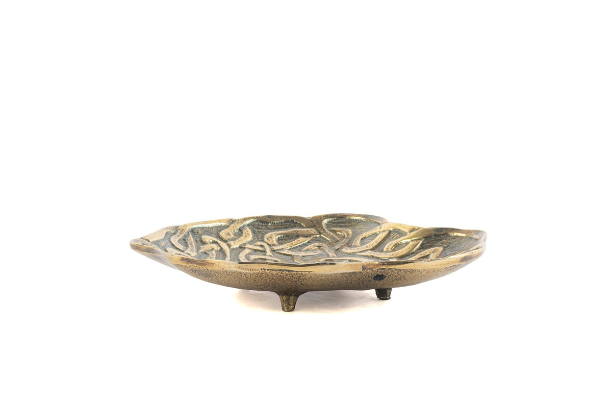 Mikasa Moor Antik Gold Düğümlü Dekoratif Tabak 19x24x5cm