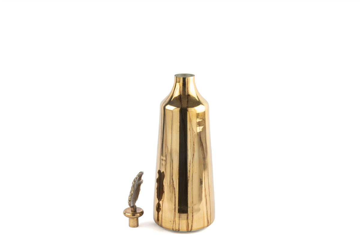 Mikasa Moor Antik Gold Metal Kapaklı Obje 16x46cm