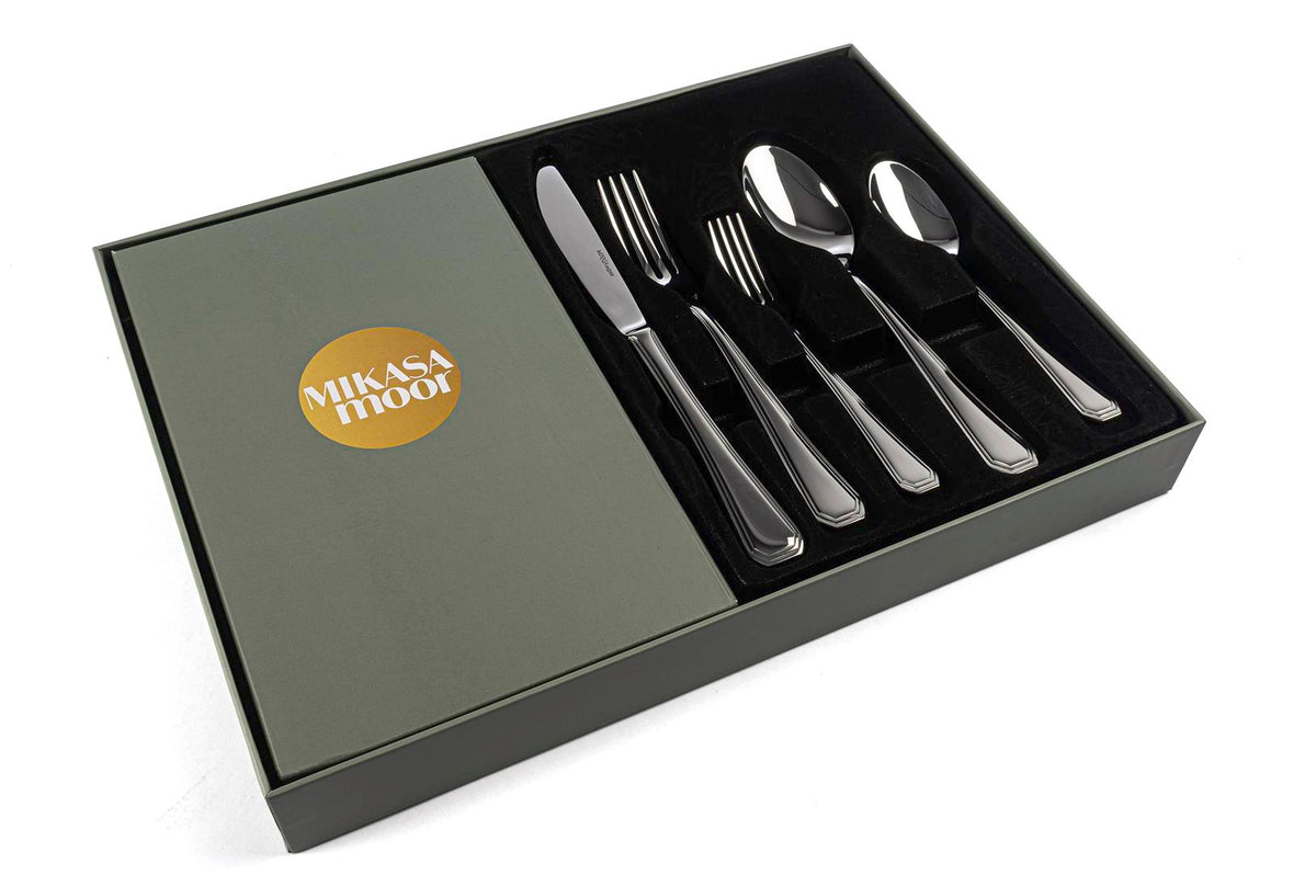 Mikasa Moor Classico Gold 30 Parça Çatal Kaşık Bıçak Seti