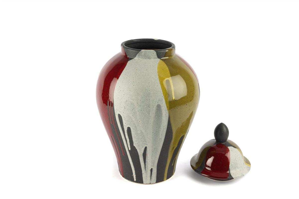 Mikasa Moor Yeşil Bordo Küp 27x47cm