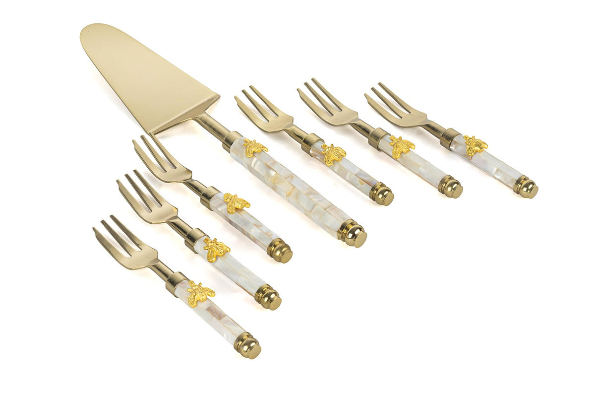 Mikasa Moor Bee Lux Tatlı Servis 7li Set