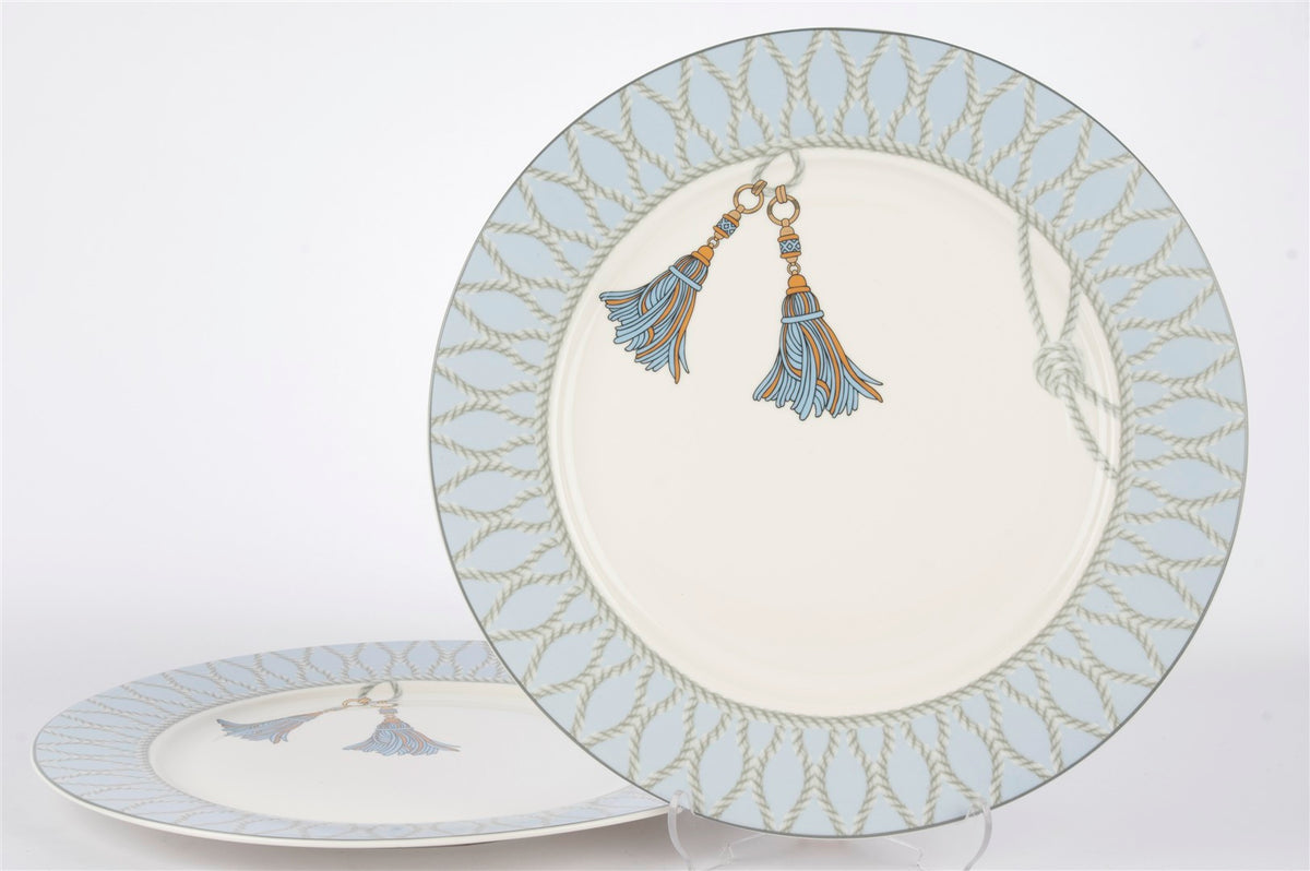 Mikasa Moor Tassel Mavi 2'li Servis Tabağı 27cm
