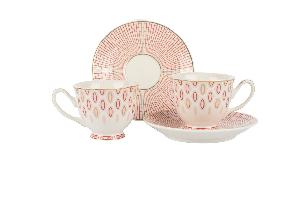 Mikasa Moor Blush Sky Pembe 2'li Kahve Fincan Takımı