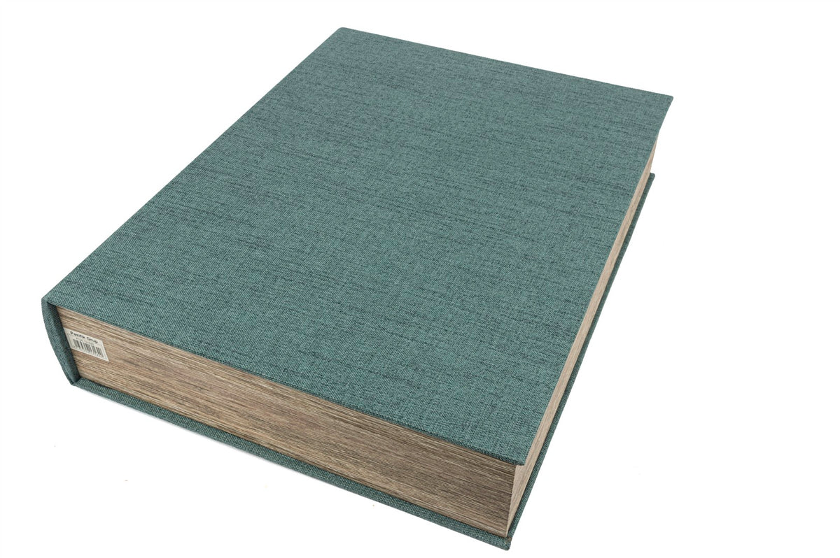 Mikasa Moor Blue Linen Kitap Kutu 53x40x11cm