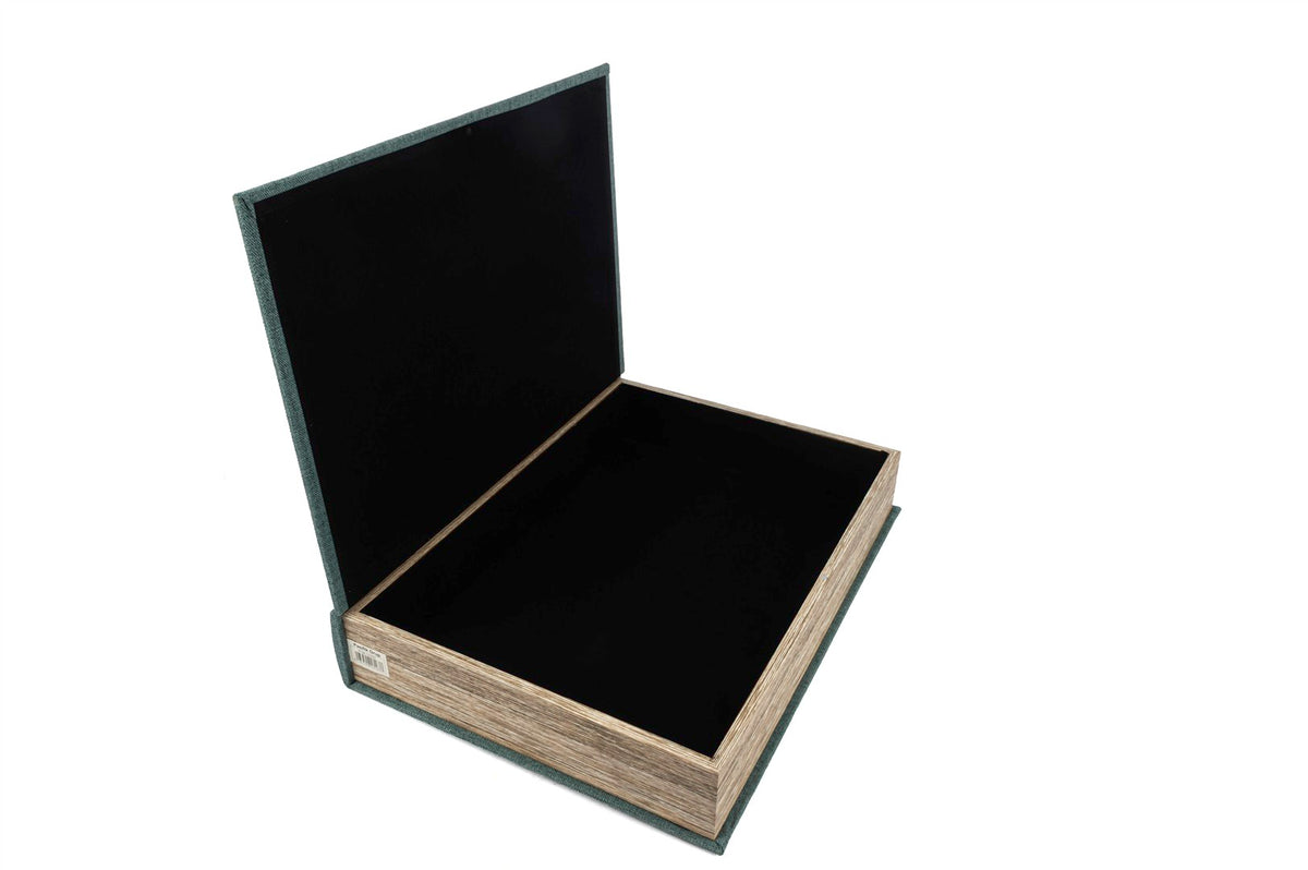 Mikasa Moor Blue Linen Kitap Kutu 46x34x8cm