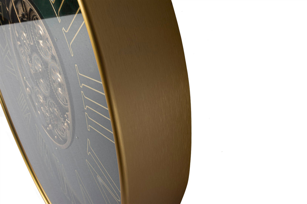 Mikasa Moor Gold Zümrüt Duvar Saati 60x8cm
