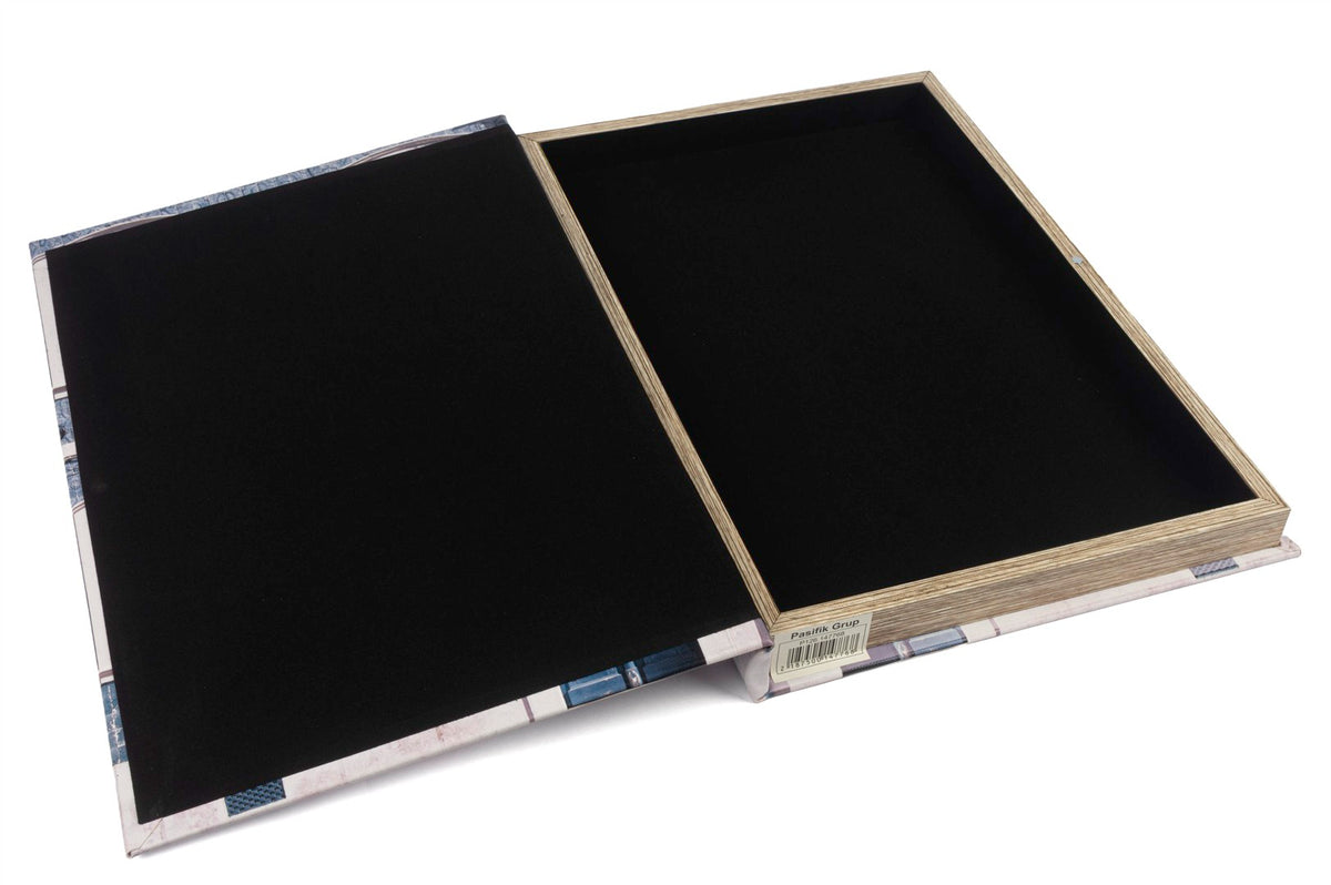 Mikasa Moor Azulı jo Blu Kitap Kutu 35x24x3cm
