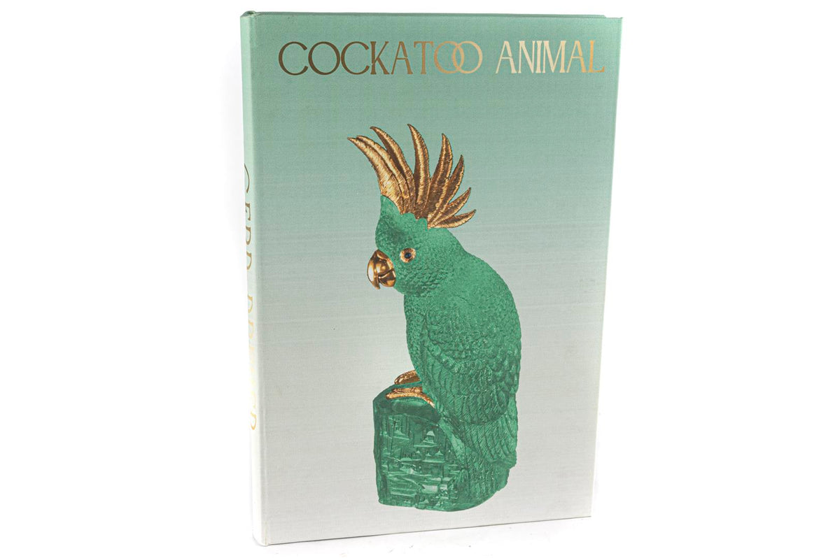Mikasa Moor Yeşil Cockatoo Kitap Kutu 35x24x3cm