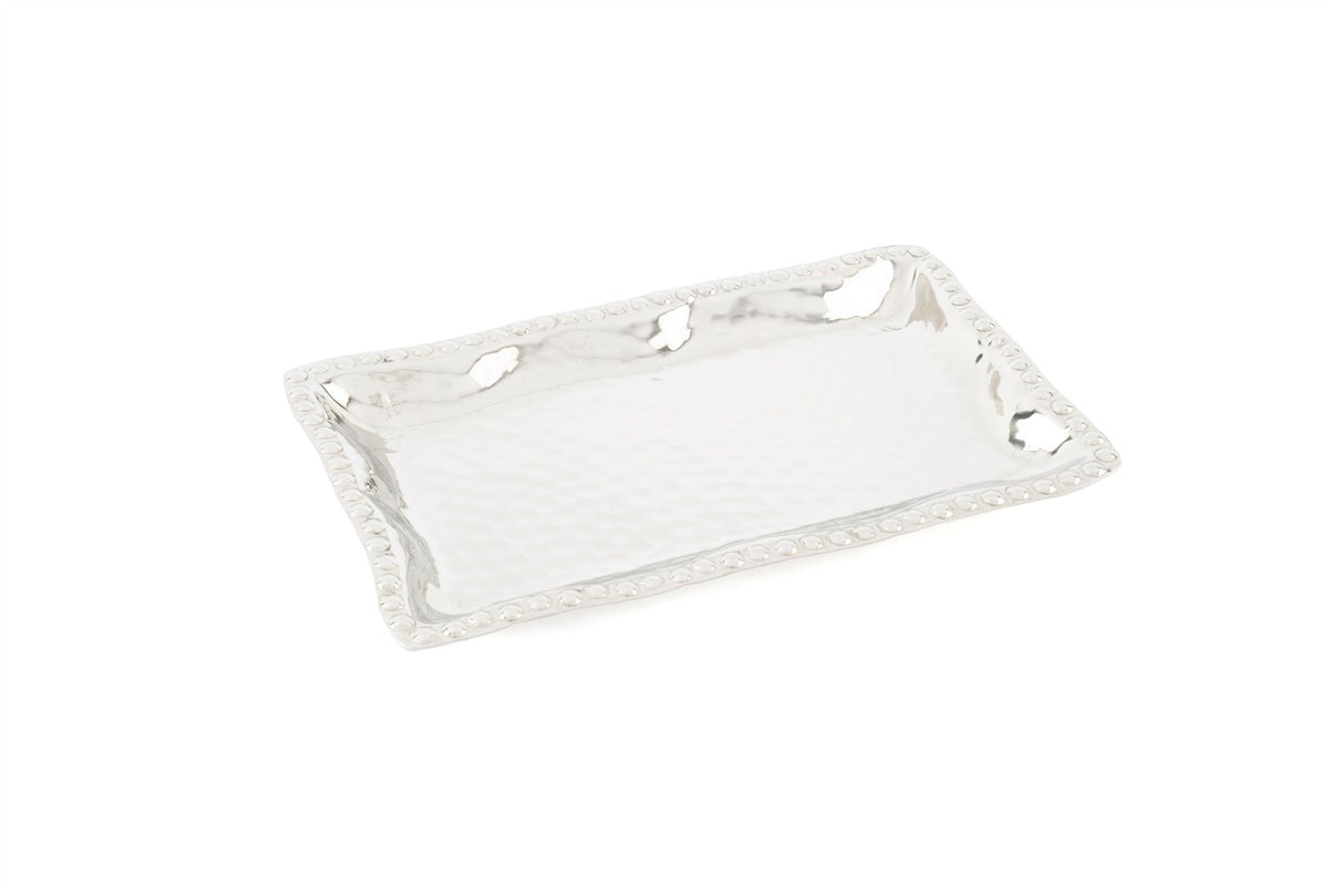 Mikasa Moor Silver Dövme Tepsi 26x16cm