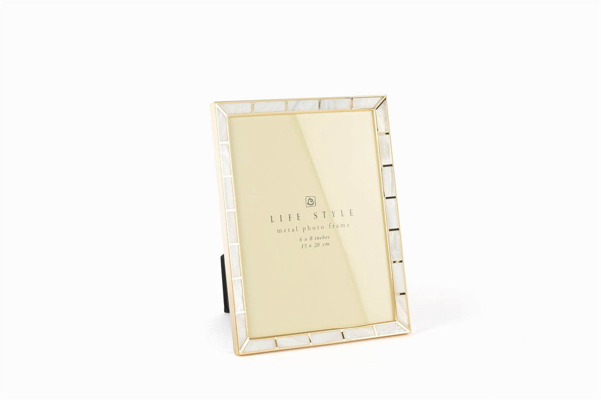 Mikasa Moor Gold Metal Kenarlı Sedefli Çerçeve 15x20cm