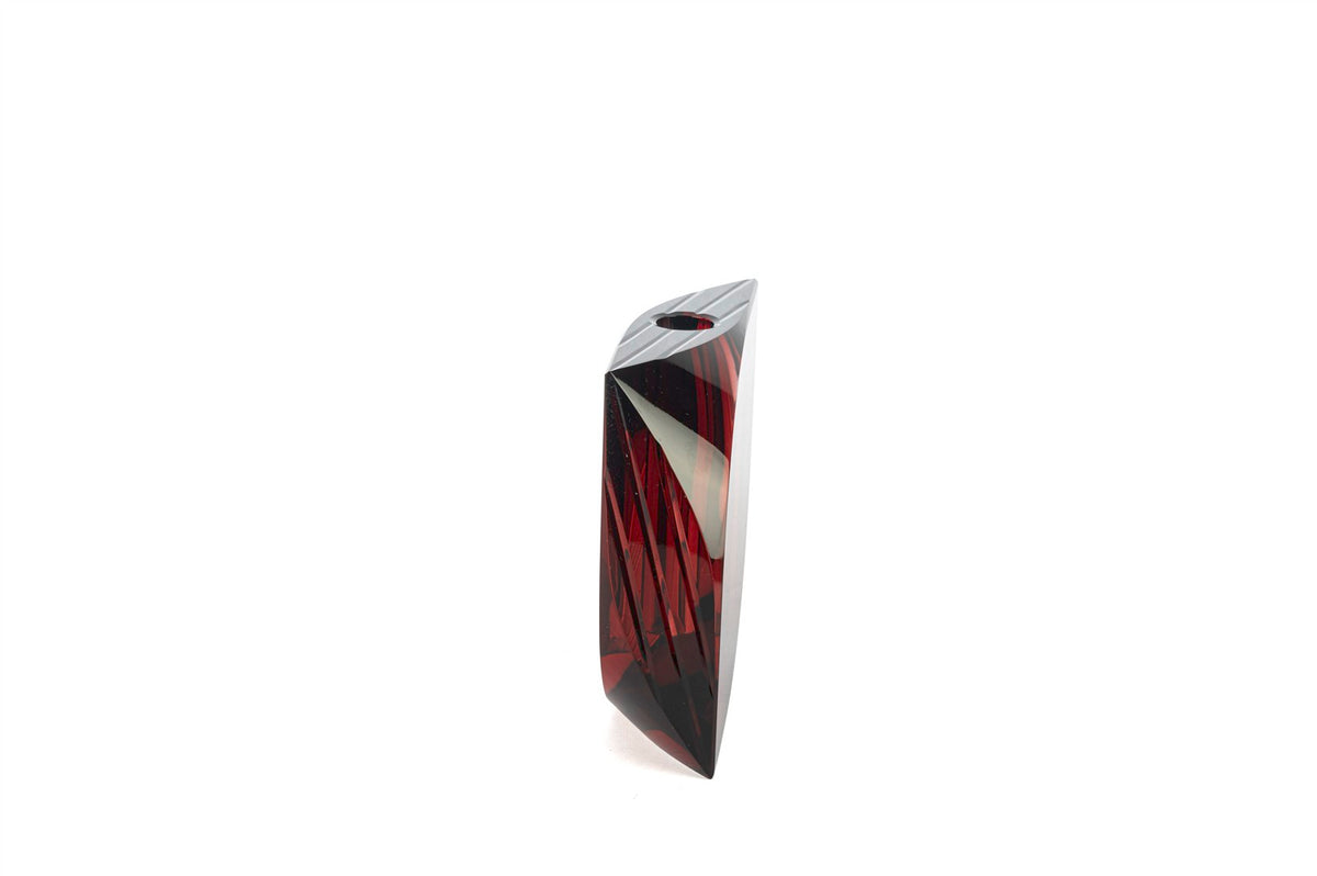 Mikasa Moor Kristal Kırmızı Vazo 13x13cm