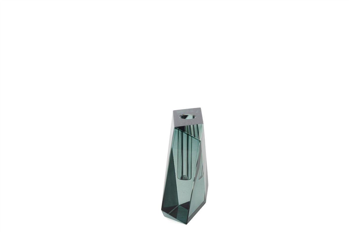 Mikasa Moor Kristal Yeni Mavi Çiçeklik Vazo 9x4x12cm
