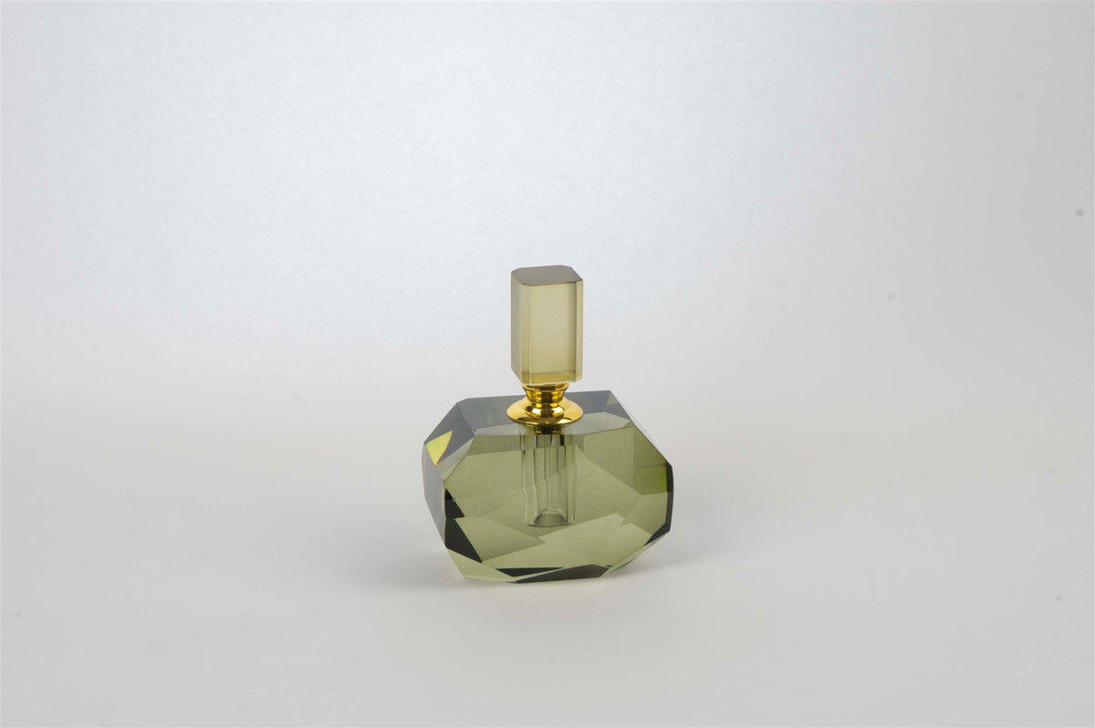 Mikasa Moor Kristal Yeşil Şişe 9x6x12cm