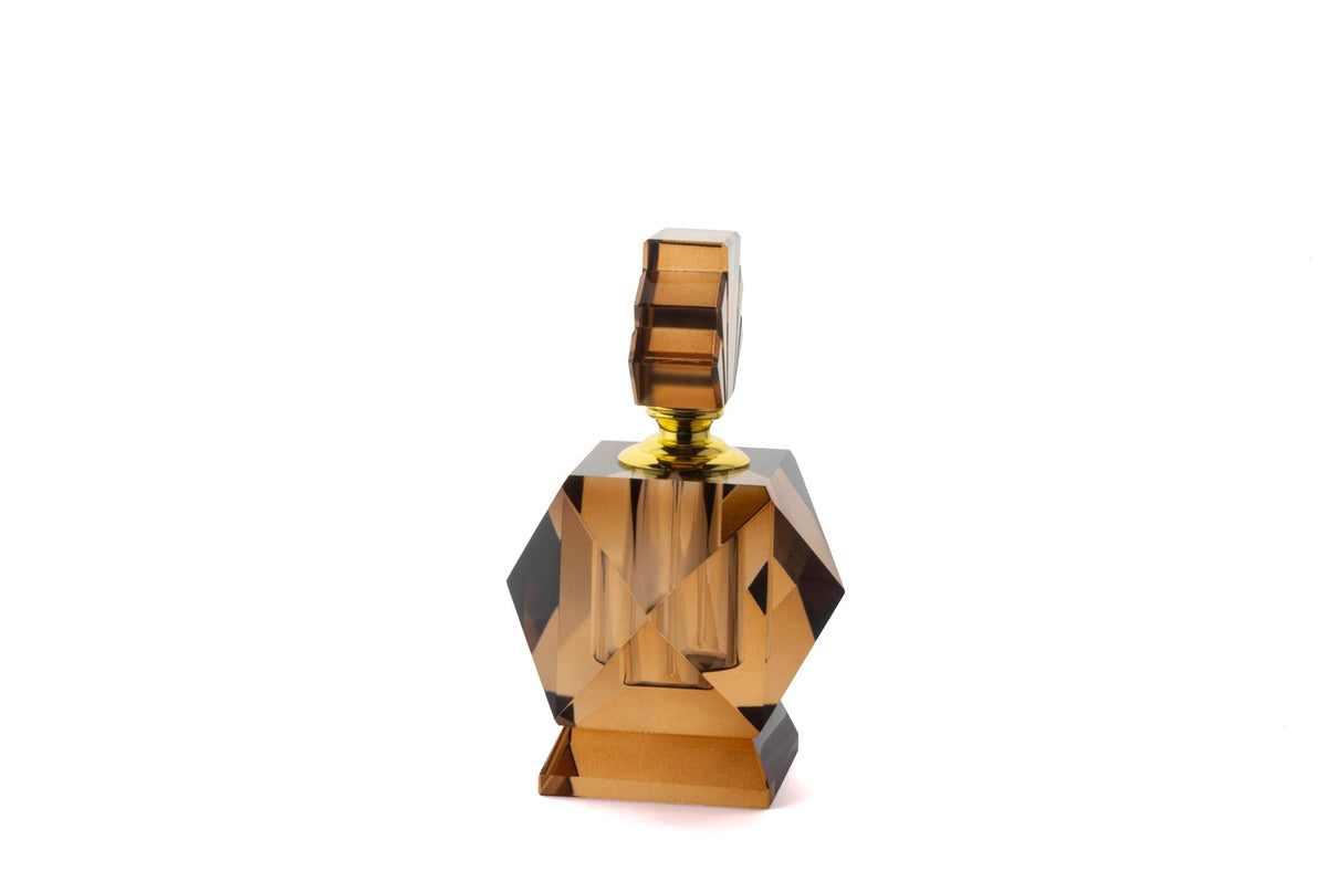 Mikasa Moor Kristal Amber Dekoratif Şişe 10x17cm