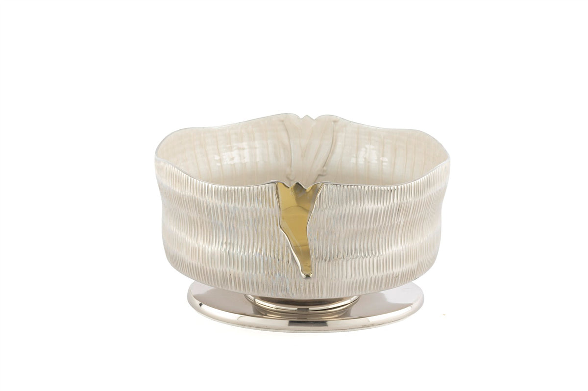 Mikasa Moor Silver Gold Dekoratif Kase 25x15cm