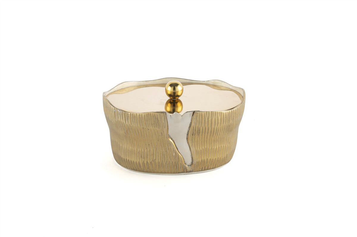 Mikasa Moor Gold Kapaklı Şekerlik 17x13x10cm