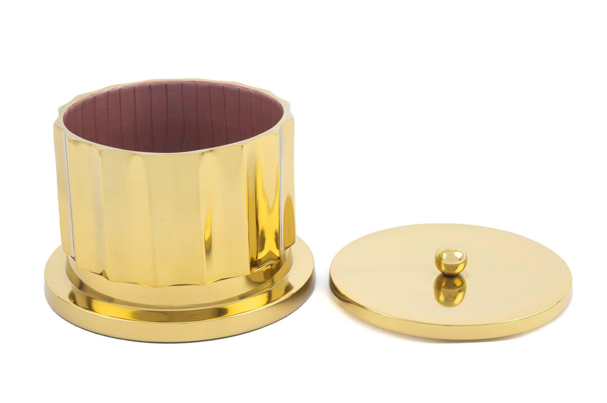 Mikasa Moor Riana Gold Bordo Kapaklı Kutu 16x13cm