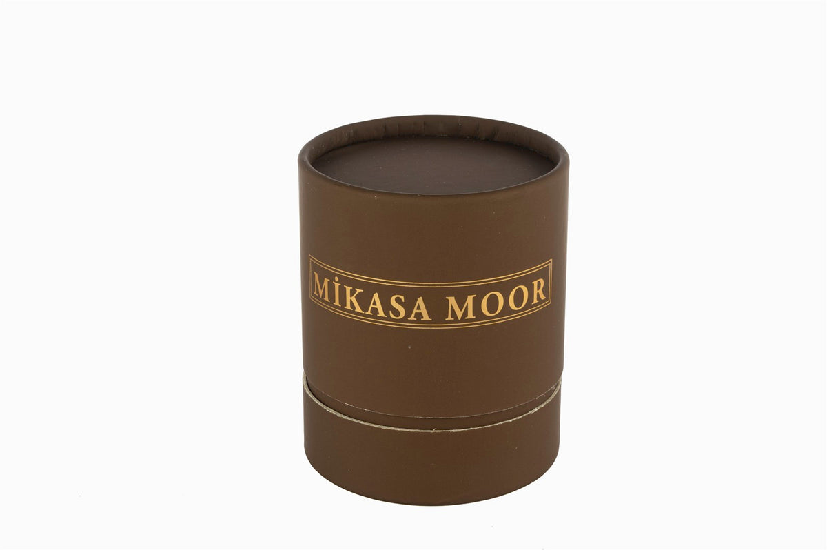 Mikasa Moor Buzlu Yeşil Camlı Kutulu Mum Bergamot 8x9cm