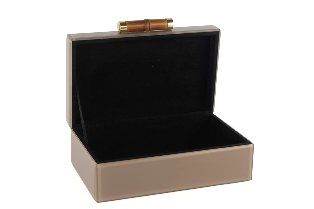 Mikasa Moor Cappuccıno Bambu Saplı Kutu 26x18x10cm