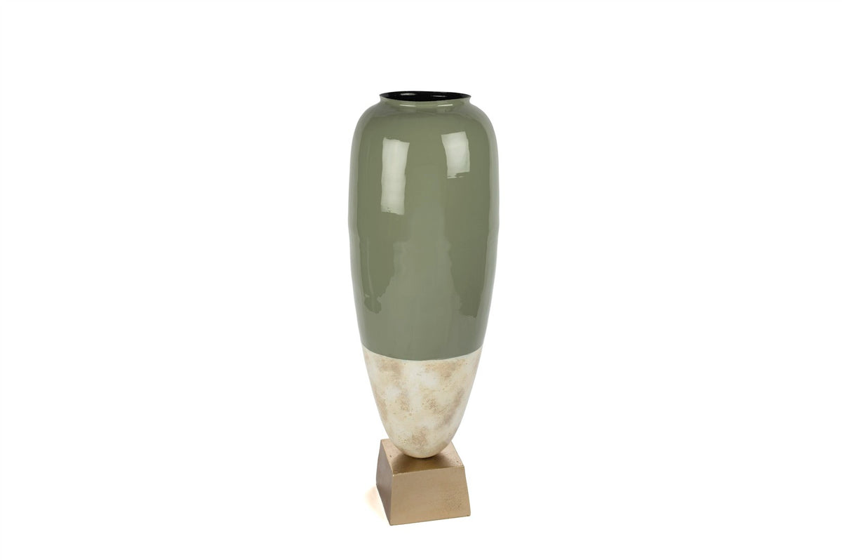 Mikasa Moor Turkuaz Krem Gold Tabanlı Küp 24x74cm