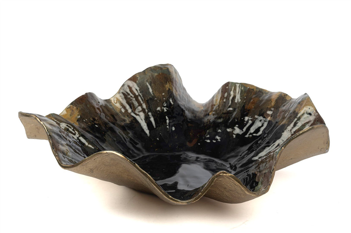Mikasa Moor Vortex Glaze Dekoratif Tabak 44x12cm
