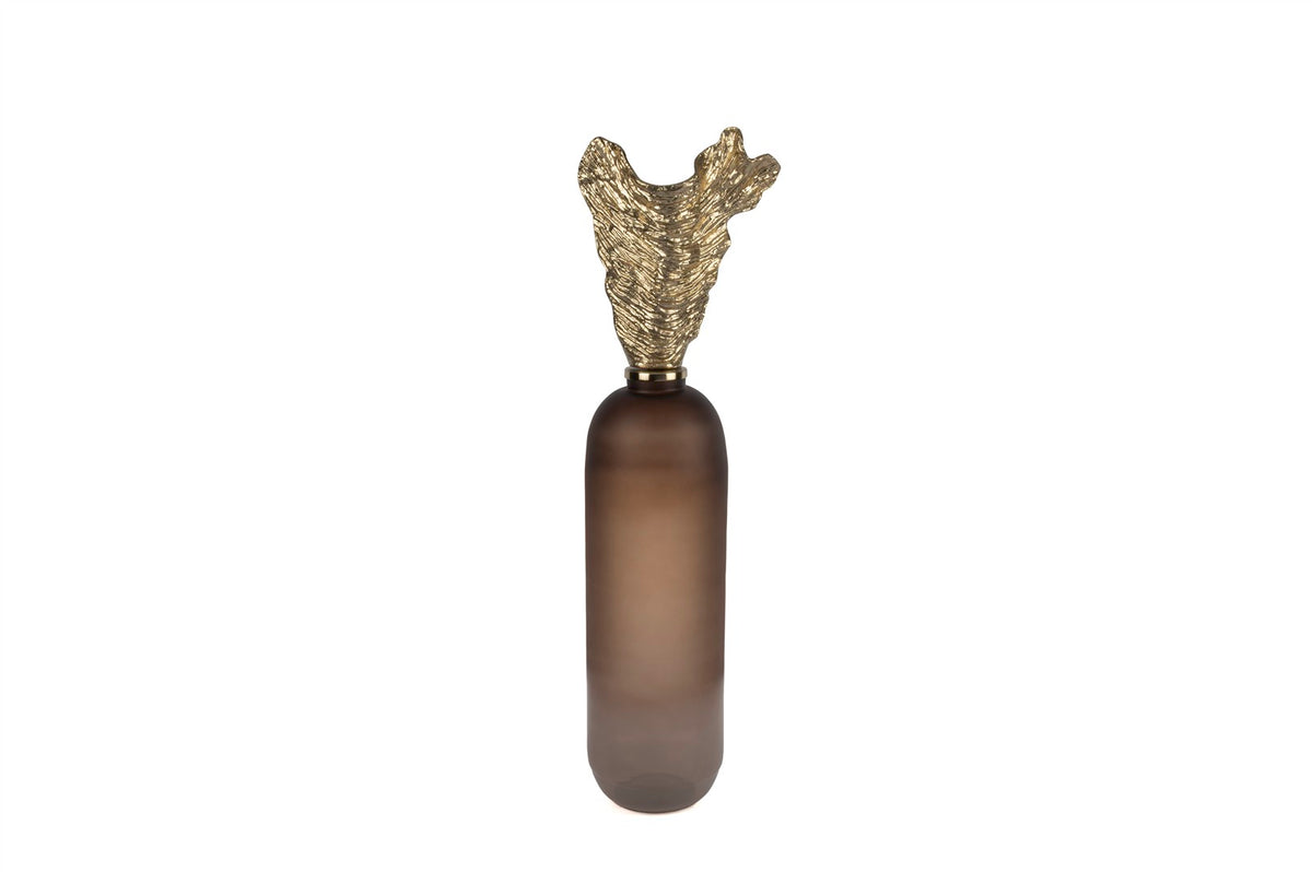 Mikasa Moor Bronz Cam Gold Başlıklı Küp 24x19x108cm
