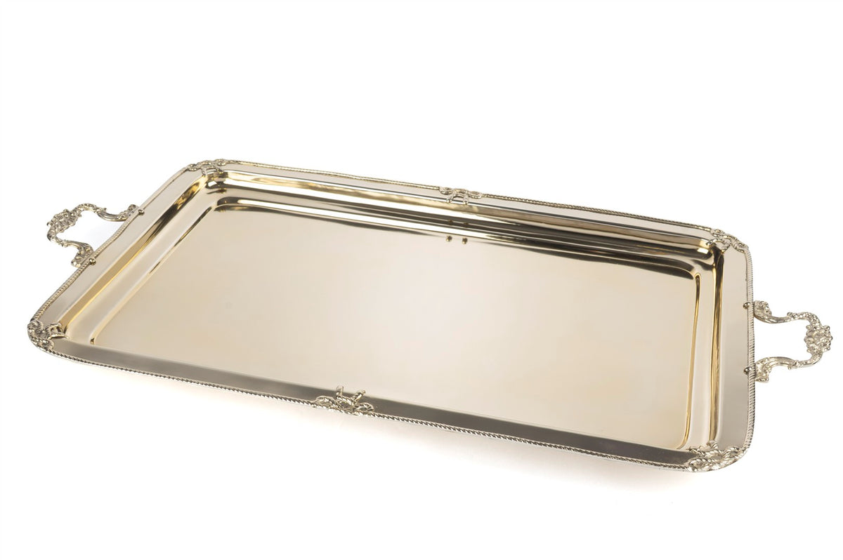 Mikasa Moor Gold Fiyonklu Dikdörtgen Tepsi 74x38x5cm