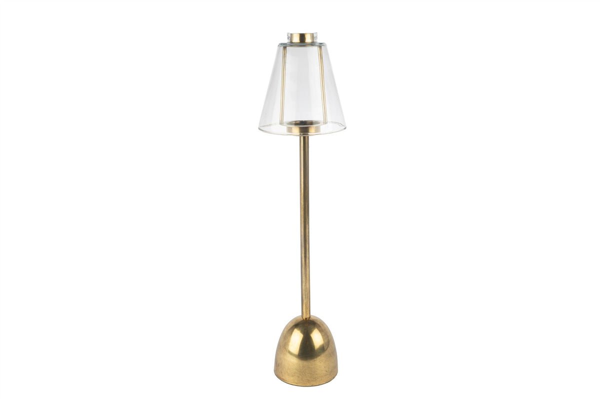 Mikasa Moor Gold Camlı T-light 12x47cm