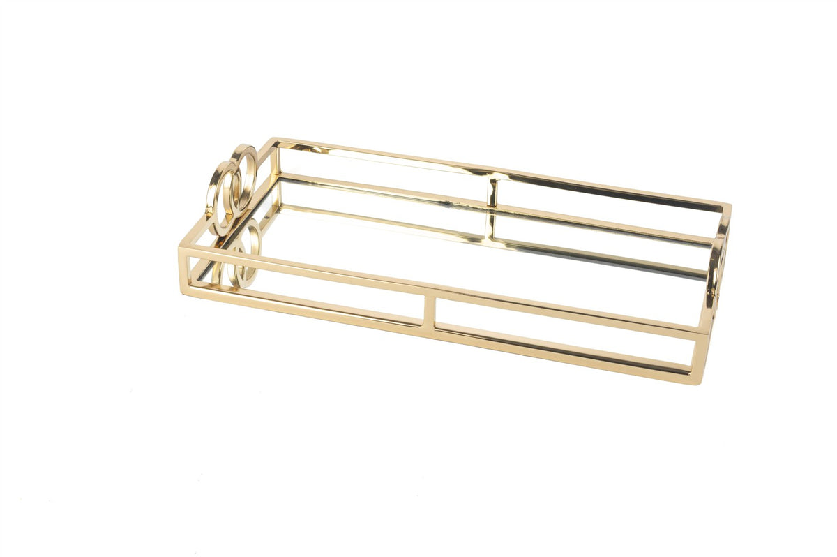 Mikasa Moor Gold Dikdrtgn Aynalı Tepsi 40x20x7cm