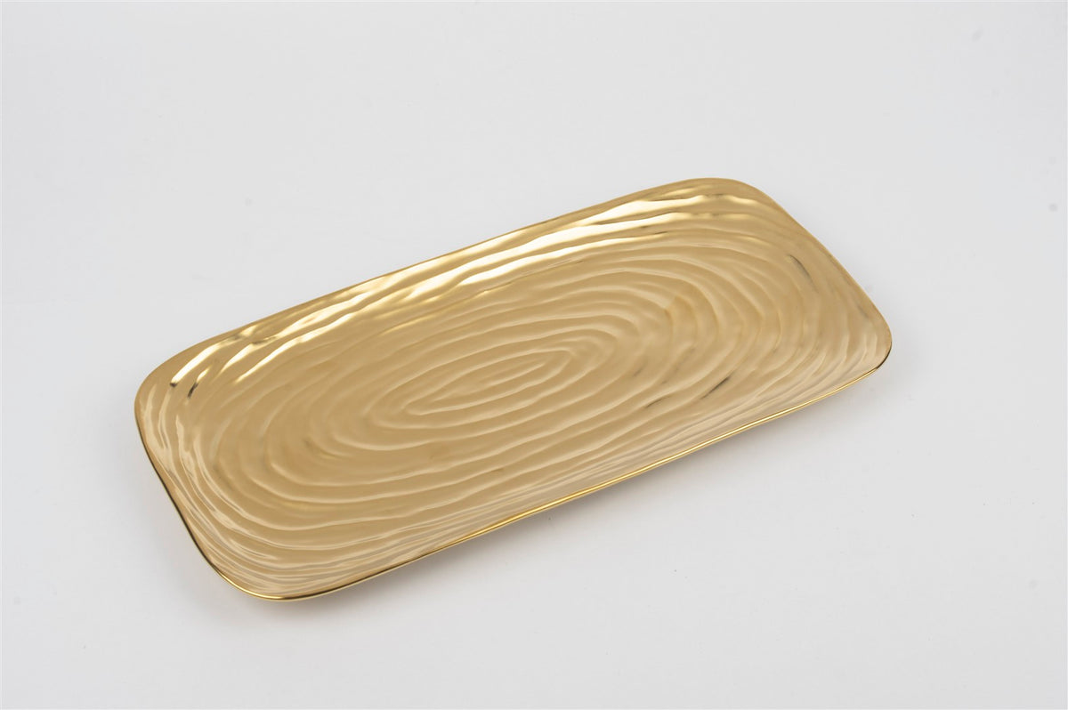 Mikasa Moor Ligne Dor Servis Tabağı 34x17cm