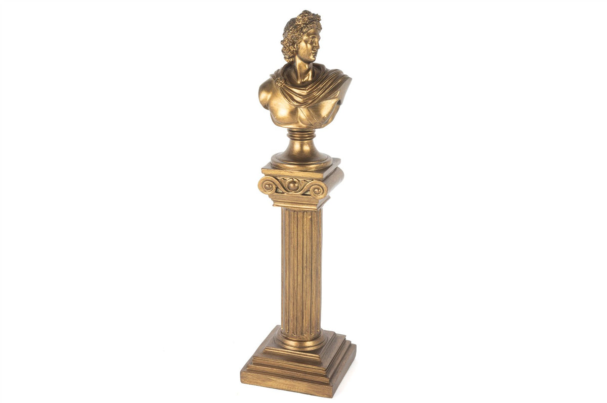 Mikasa Moor Bronz Apollo Obje 15x57cm
