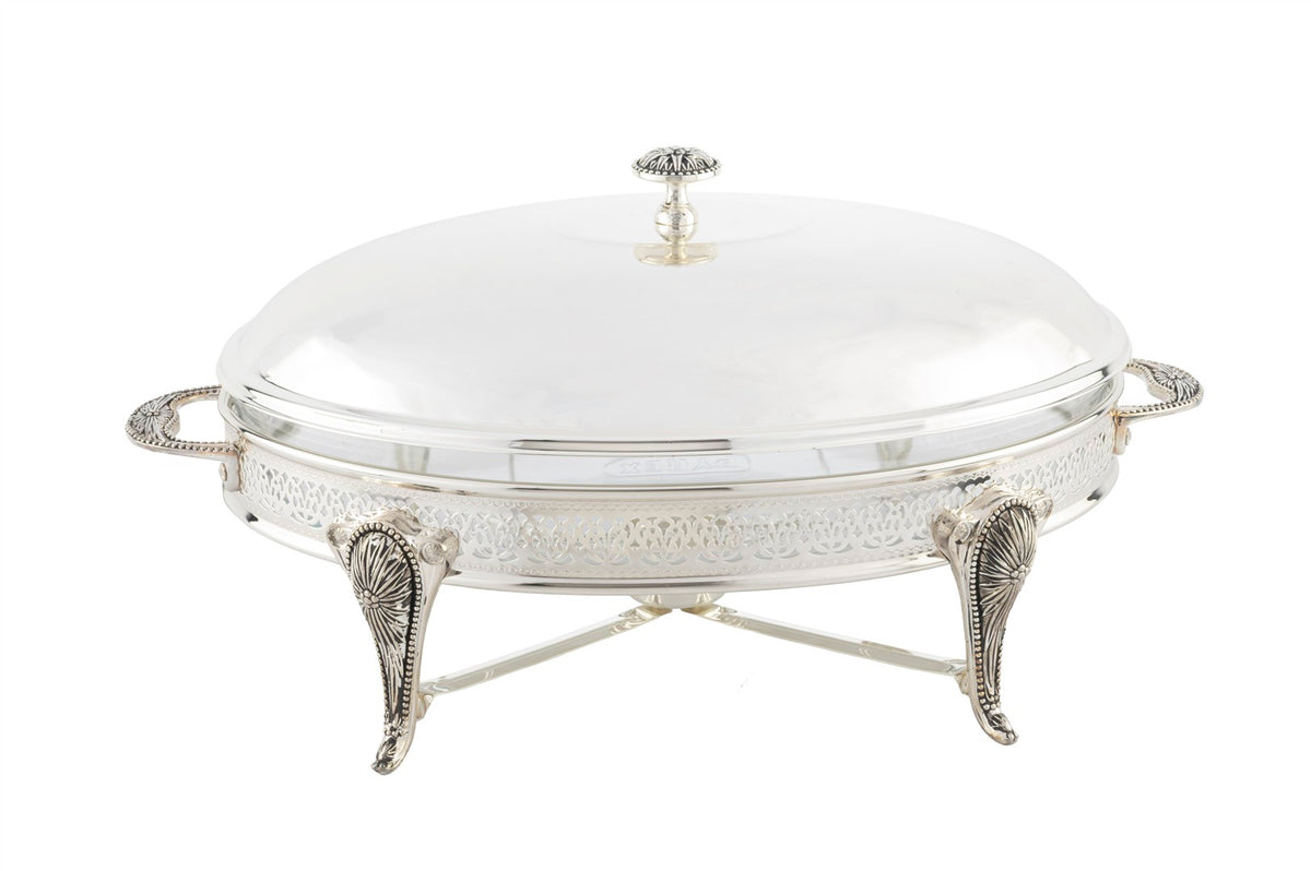 Mikasa Moor Brittany Oval Isıtıcılı Servis 46x25x21cm