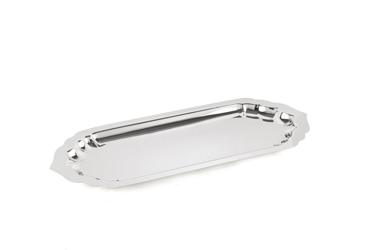 Mikasa Moor Platin Oymalı Servis Tepsisi 46x19cm