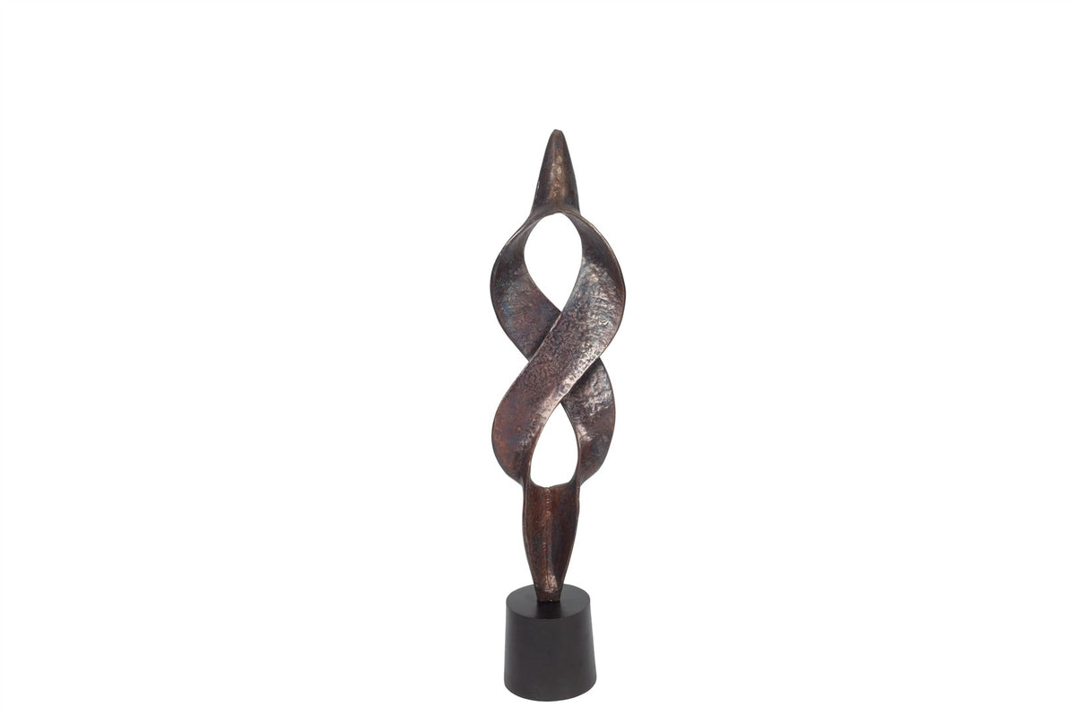 Mikasa Moor Ateiler Bronz Dekoratif Sonsuzluk Dekor 18x26x106cm