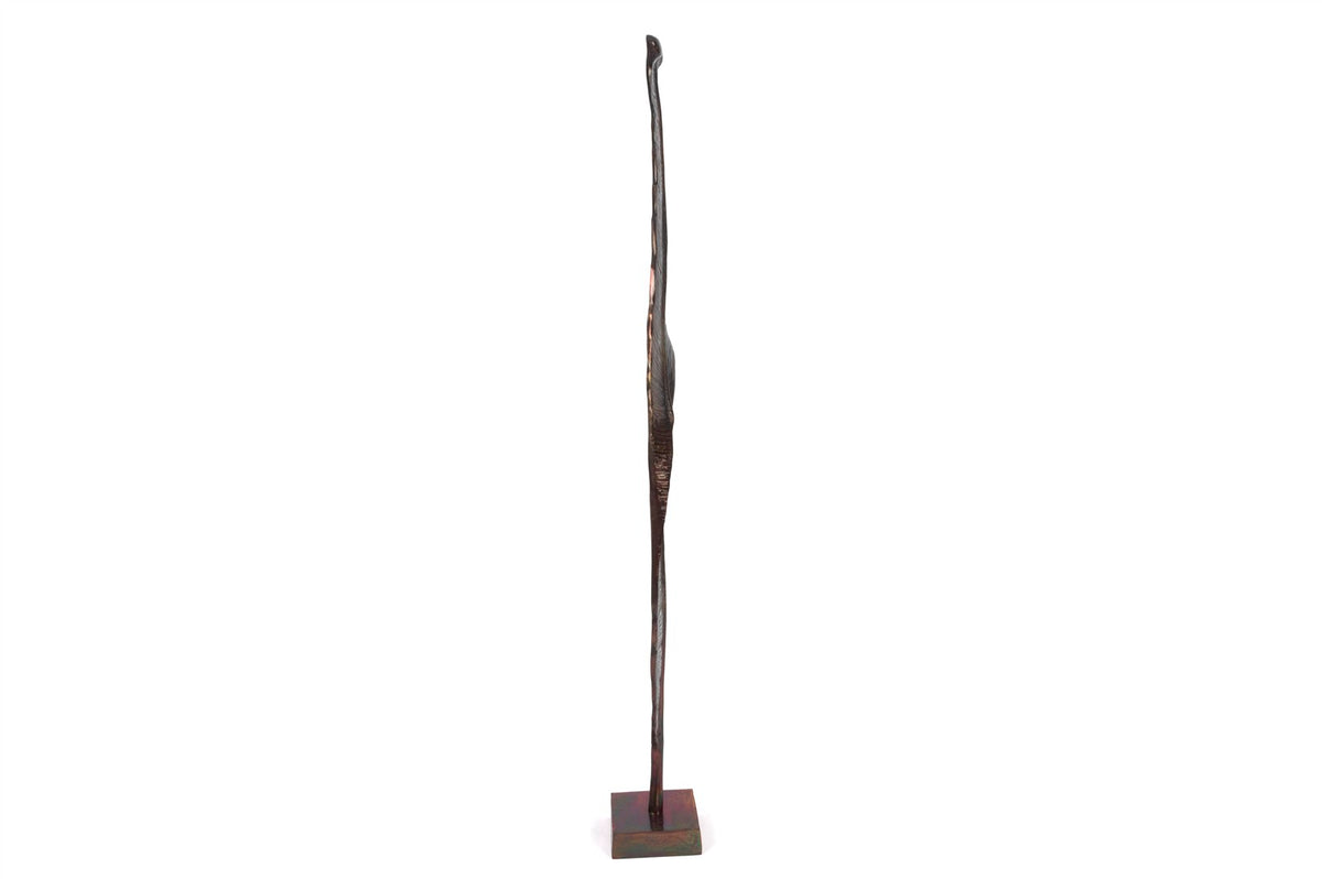 Mikasa Moor Ateiler Bronz Dekoratif Tüy Dekor 14x26x132cm