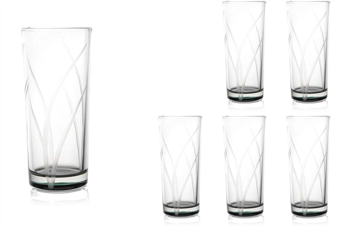Mikasa Moor Füme 6lı Su Bardağı 300ml
