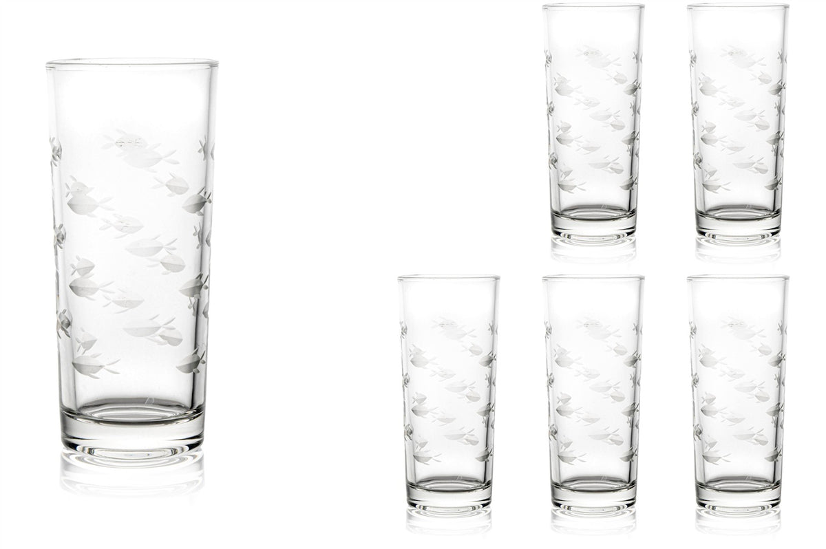 Mikasa Moor Balık Kesimli 6lı Su Bardağı 300ml