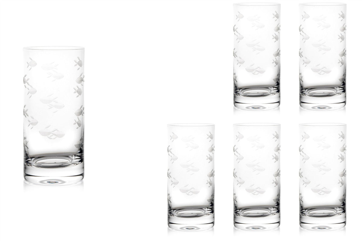 Mikasa Moor Balık Kesimli 6lı Rakı Bardağı 220ml