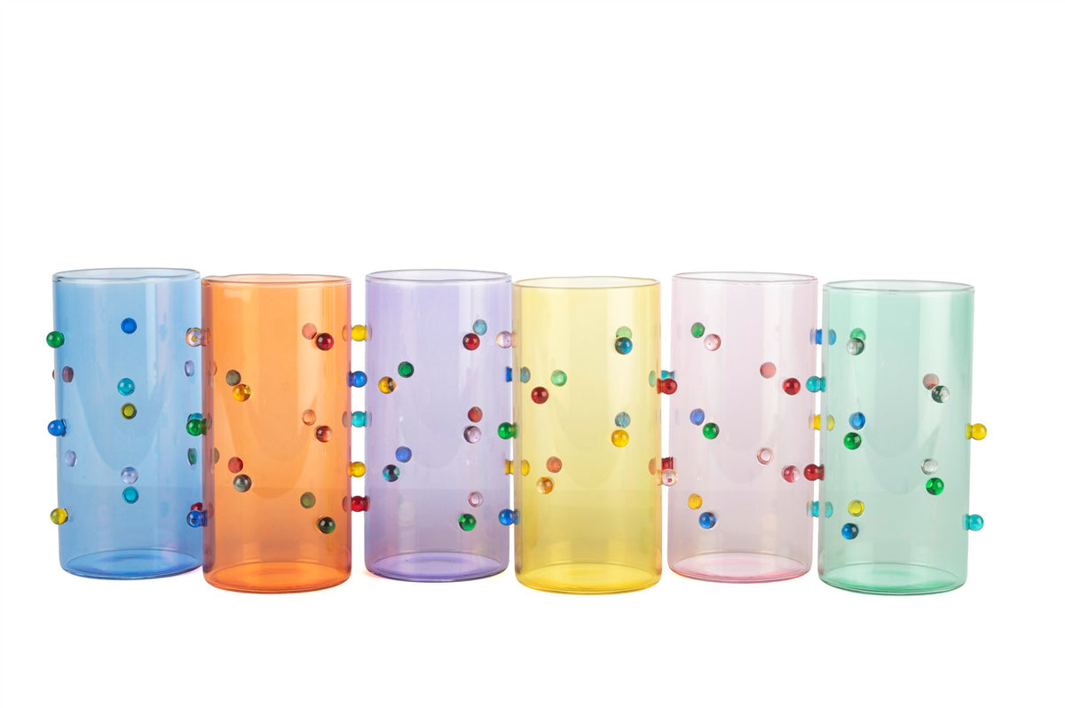 Mikasa Moor Confetti Renkli 6'lı Shot Bardağı 160ml