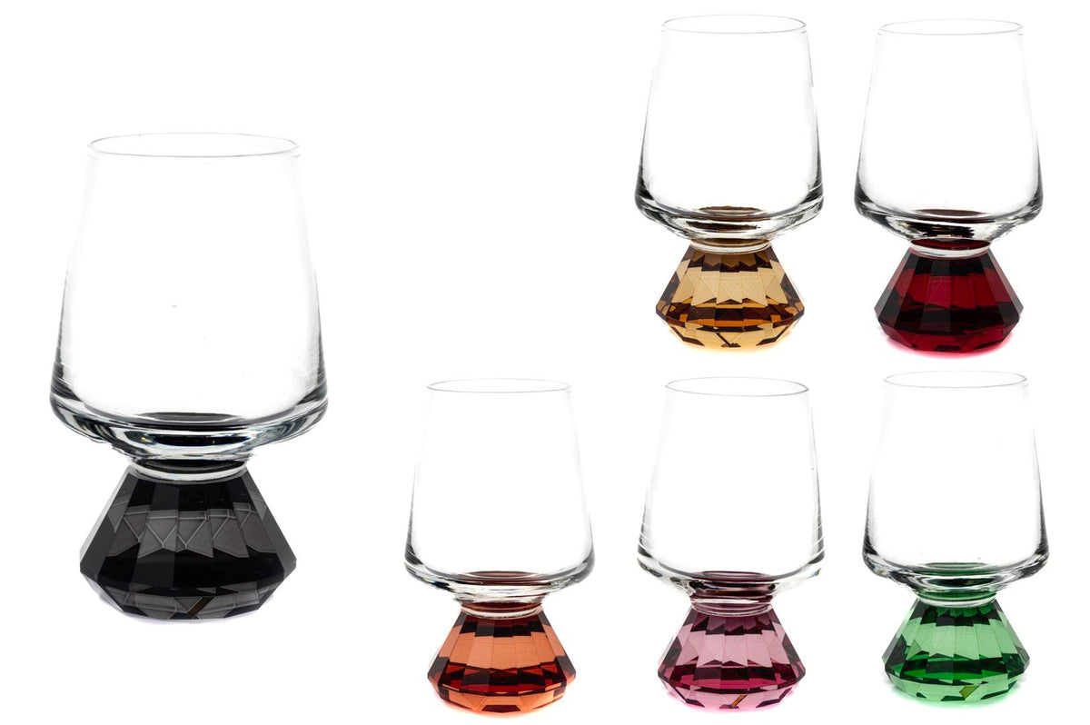 Mikasa Moor Bonny Renkli Ayaklı 6lı Shot Bardak130ml