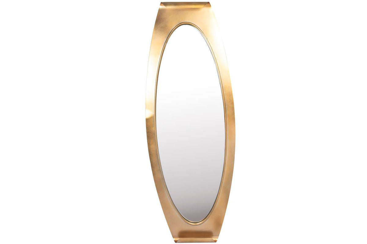 Mikasa Moor Gold Oval Metal Ayna 66x180cm