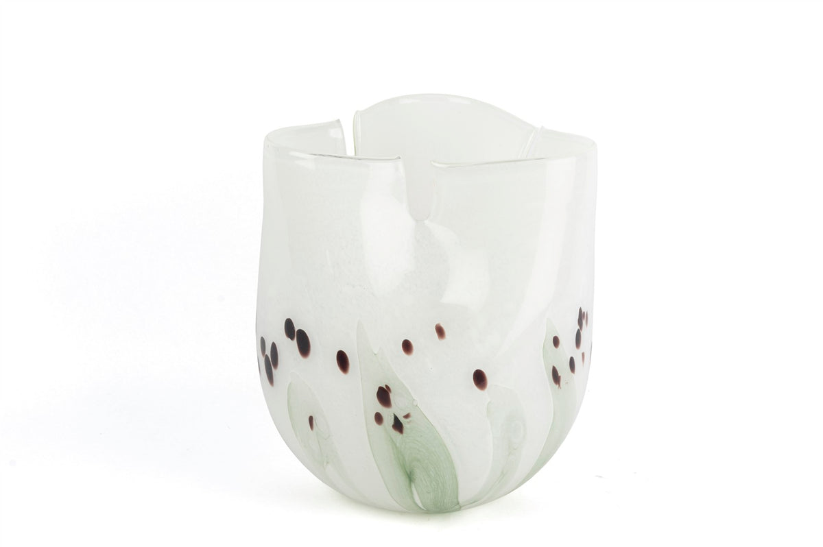 Mikasa Moor Sea Marble Cam Vazo 22x19cm