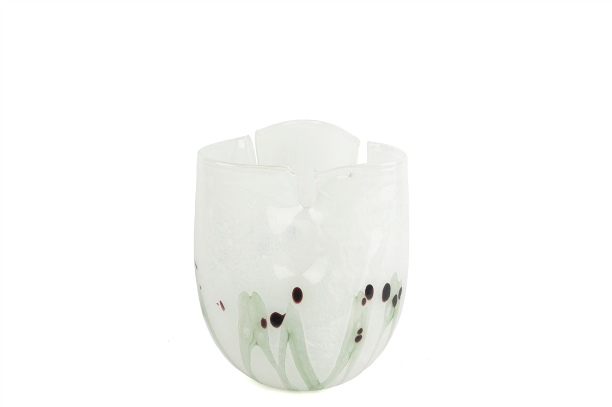 Mikasa Moor Sea Marble Cam Vazo 23x25cm