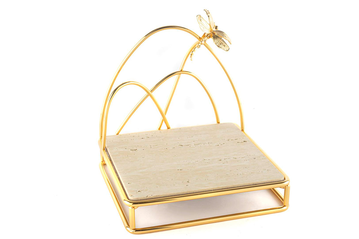 Mikasa Moor Gold Metal Granit Sunumluk 25x26x26cm