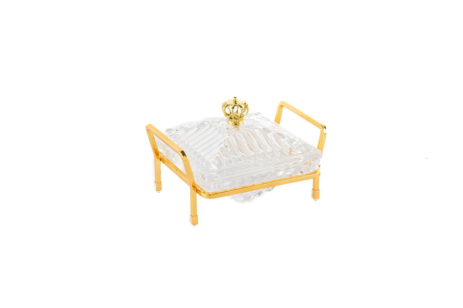 Mikasa Moor Gold Standlı Kapaklı Servis 12x10x8cm