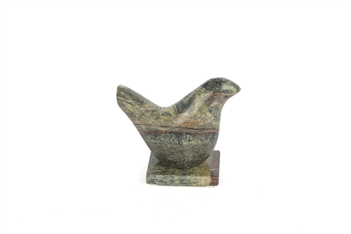 Mikasa Moor Füme Mermer Kuş Dekor 15x12cm