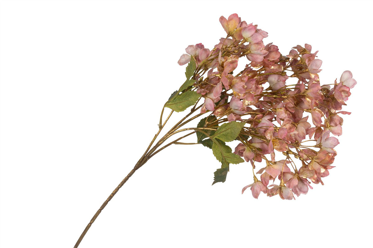 Mikasa Moor Pembe Simli Yapay Dal Çiçek 83cm